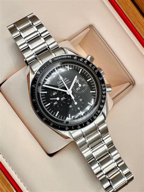 omega speedmaster 31130423001005|Speedmaster Moonwatch Professional 42 mm, steel on steel.